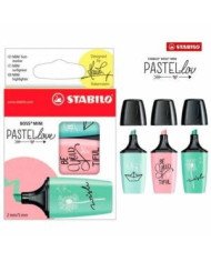 Stabilo Boss Mini Pastel 3 couleurs Stabilo Boss Mini Pastel 3 couleurs