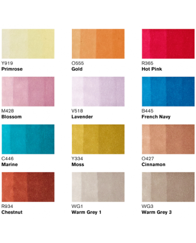 Set de 12+1 Promarker Winsor&Newton Manga Romance