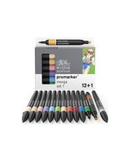 Set 12+1 Promarker Manga set 1 Winsor&Newton