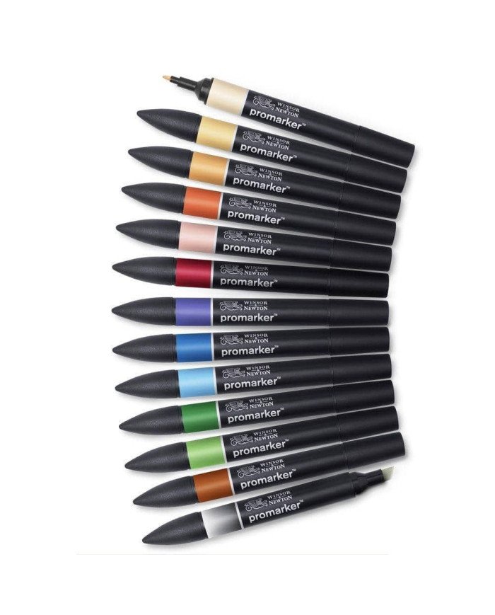 Set 12+1 Promarker Manga set 1 Winsor&Newton