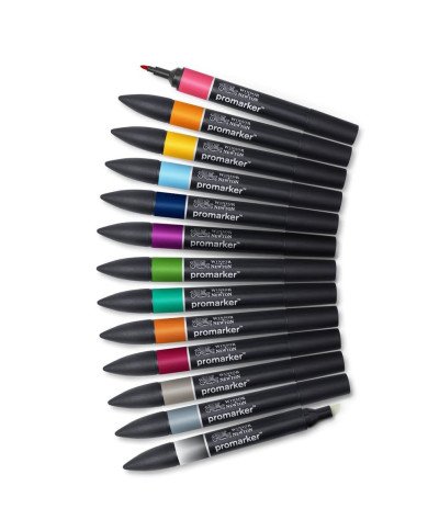 Set 12+1 Promarker Tattoo tones Winsor&Newton
