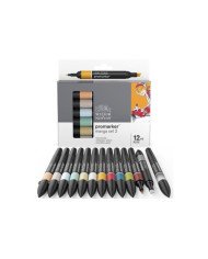 Set 12+1 Promarker Manga set 2 Winsor&Newton Set 12+1 Promarker Manga set 2 Winsor&Newton