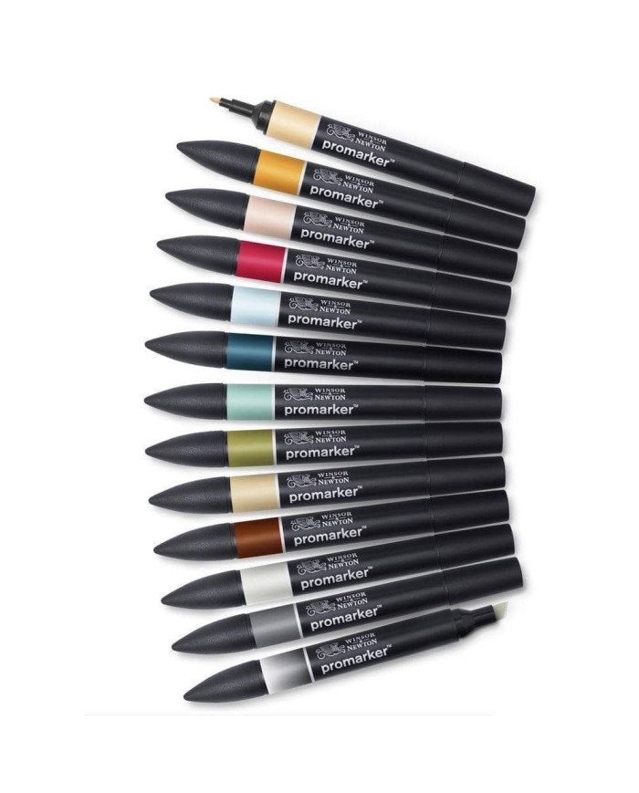 Set 12+1 Promarker Manga set 2 Winsor&Newton