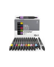 Set 12+1 Promarker Set 1 Winsor&Newton Set 12+1 Promarker Set 1 Winsor&Newton