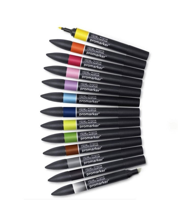 Set 12+1 Promarker Set 1 Winsor&Newton Set 12+1 Promarker Set 1 Winsor&Newton