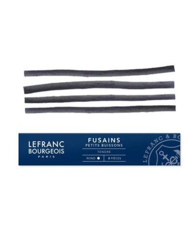 Etui 5 Fusains Petit Buisson Rond - Lefranc&Bourgeois