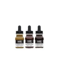 Encre Acrylique Set 3 Couleurs Transparentes LIQUITEX