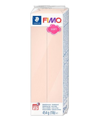 Pate Fimo Soft Staedtler - 454g Rose pâle 43 Pate Fimo Soft Staedtler - 454g Rose pâle 43