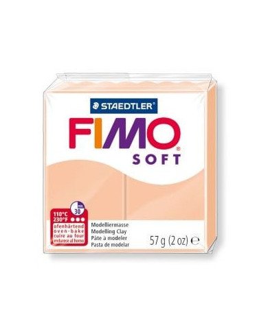 Pate Fimo Soft Peche 405 - 57G STAEDTLER Pate Fimo Soft Peche 405 - 57G STAEDTLER