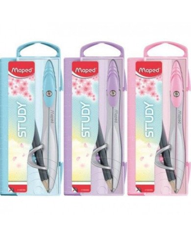 Compas avec Bague Study Pastel MAPED Compas avec Bague Study Pastel MAPED