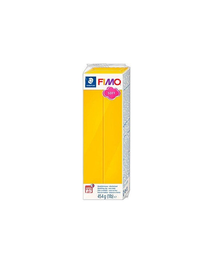 Pate Fimo Soft Staedtler - 454g Jaune Tournesol 16