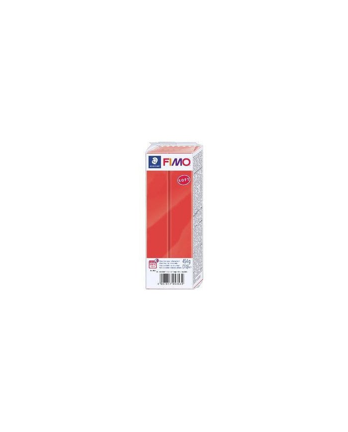 Pate Fimo Soft Staedtler - 454g Rouge Indien 24