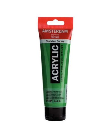 Standard Series Acrylique Tube 120 ml Vert Permanent Clair 618 - Amsterdam