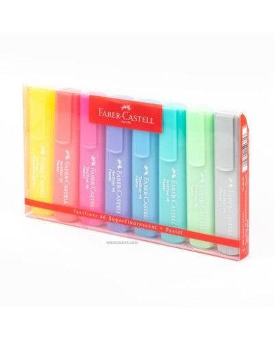 Pochette de 8 Surligneurs Faber-Castell
