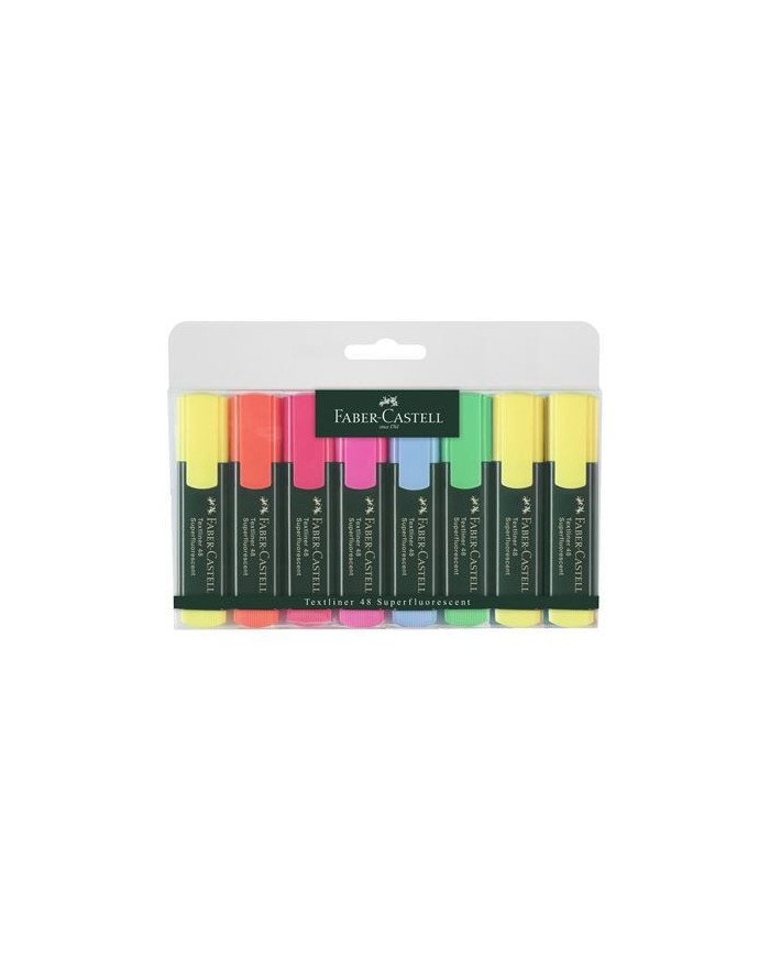 Pochette de 8 Surligneurs Faber-Castell