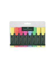 Pochette de 8 Surligneurs Faber-Castell Pochette de 8 Surligneurs Faber-Castell
