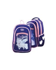 Sac à dos Combo 2 en 1 Unicorne Cool School Adaptable au chariot