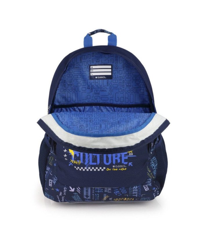 Sac à dos avec 3 compartiments SKULL 32x44x18cm GABOL