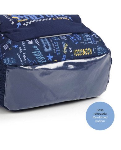 Sac à dos avec 3 compartiments SKULL 32x44x18cm GABOL Sac à dos avec 3 compartiments SKULL 32x44x18cm GABOL