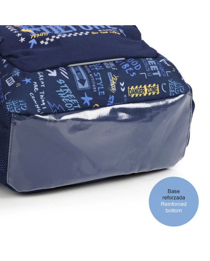 Sac à dos avec 3 compartiments SKULL 32x44x18cm GABOL