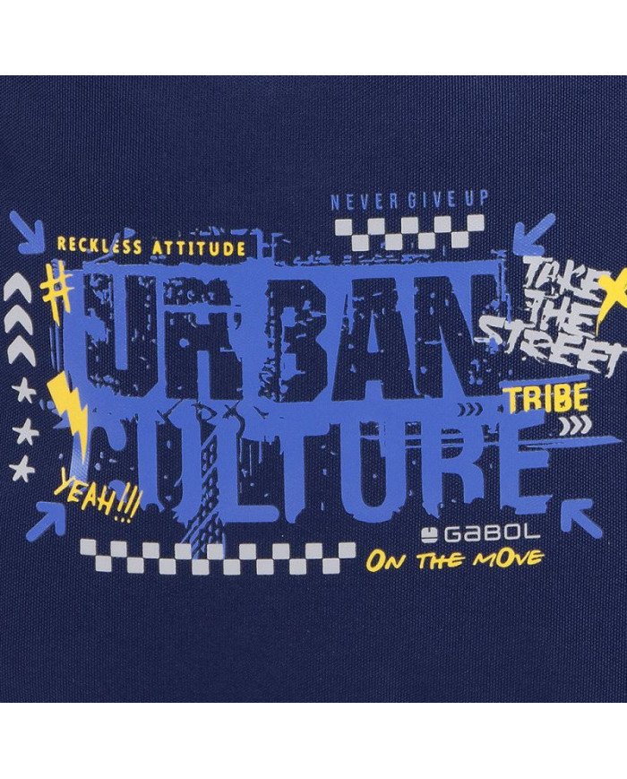 Sac à dos avec 3 compartiments SKULL 32x44x18cm GABOL