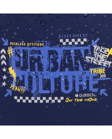 Sac à dos avec 3 compartiments SKULL 32x44x18cm GABOL Sac à dos avec 3 compartiments SKULL 32x44x18cm GABOL