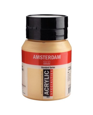 Le Libr'air - Standard Series Acrylique Pot 500 ml Or Clair 802 - Amsterdam - Tunisie
