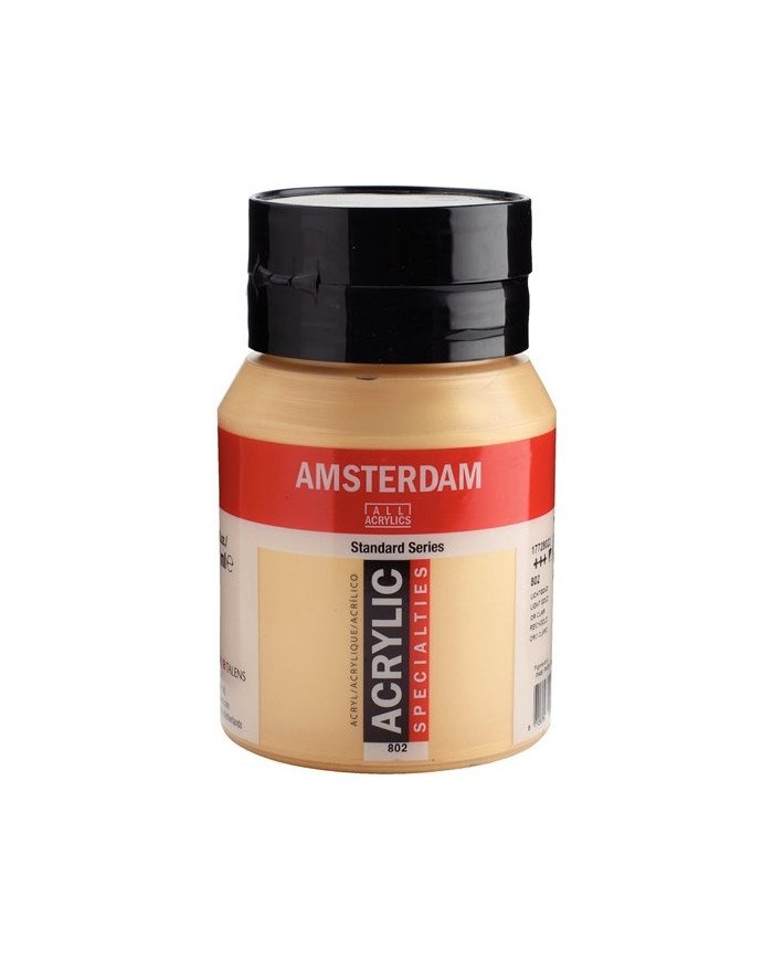 Le Libr'air - Standard Series Acrylique Pot 500 ml Or Clair 802 - Amsterdam - Tunisie