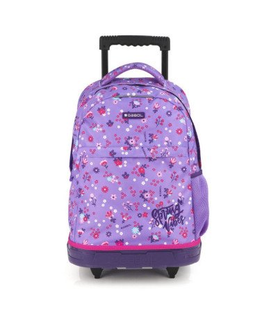 Sac à dos à roulettes VIOLETTE 34x46x20cm GABOL Sac à dos à roulettes VIOLETTE 34x46x20cm GABOL