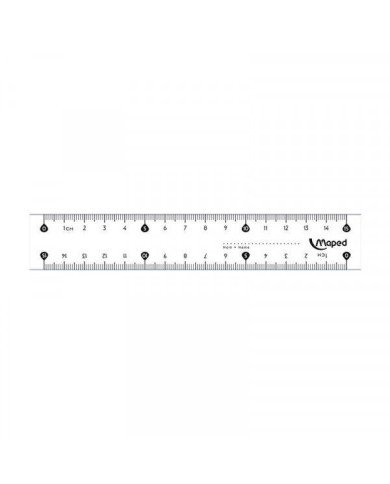 Règle Plate 15CM MAPED Règle Plate 15CM MAPED