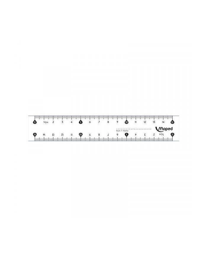 Règle Plate 15CM MAPED