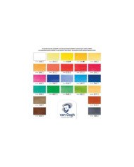 Le Libr'air - Peinture aquarelle 18 couleurs en godets et 2 couleurs en tube de 10 ml - Van Gogh - Tunisie