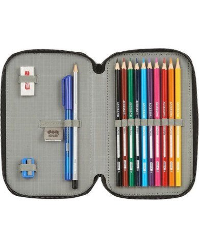 Trousse Batman Double Chargée 28PCS SAFTA Trousse Batman Double Chargée 28PCS SAFTA
