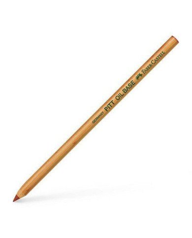 Crayon Pitt Oil Base Sanguine medium - Faber Castell Crayon Pitt Oil Base Sanguine medium - Faber Castell